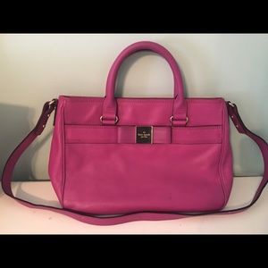 Kate Spade Pink Fuchsia Bag with Bow
